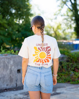 Women's Ecru Organic Cotton T-shirt 