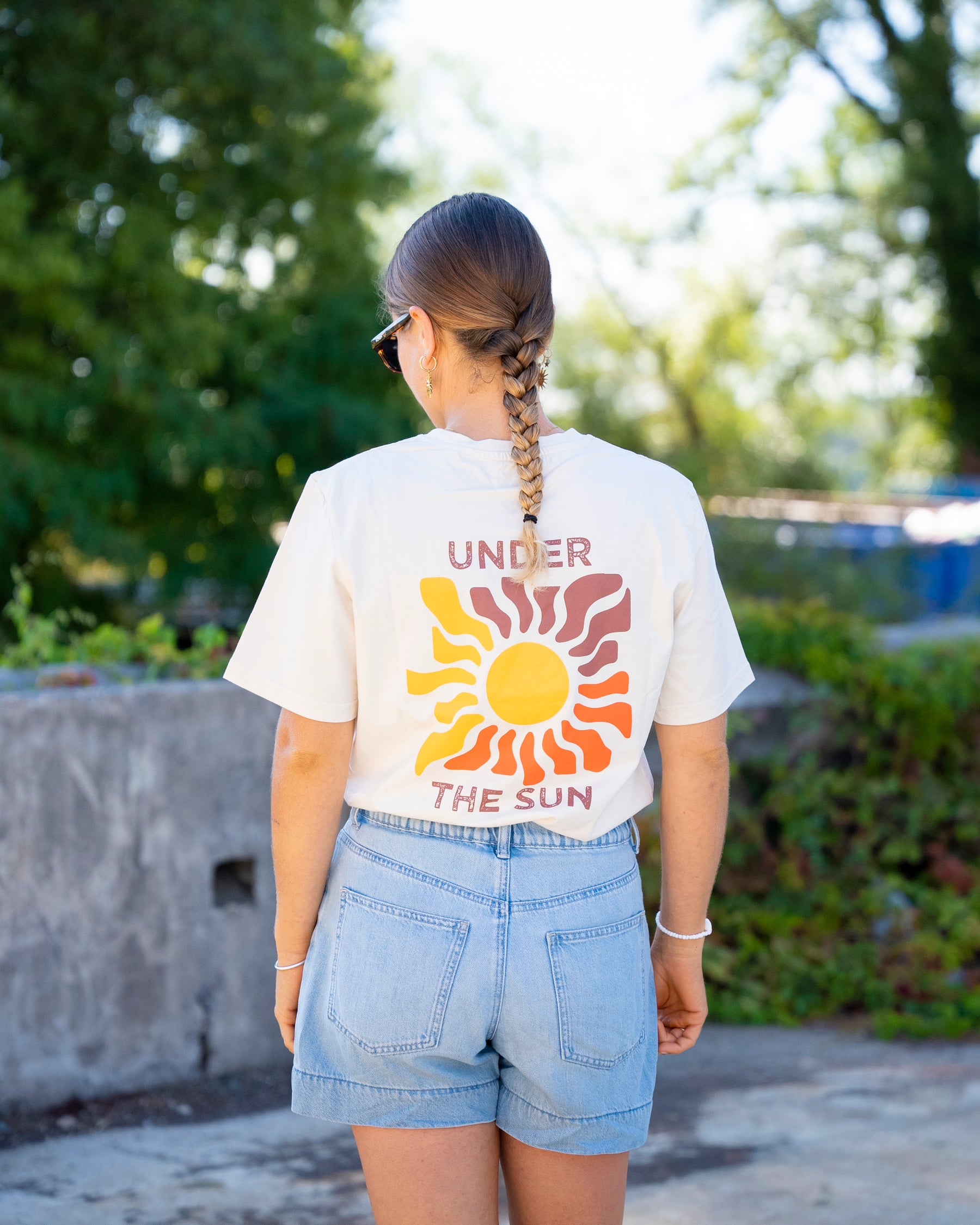 Women's Ecru Organic Cotton T-shirt 