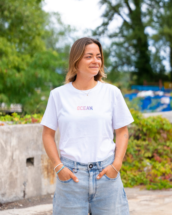 Schwarzes Herren-T-Shirt No Ocean B