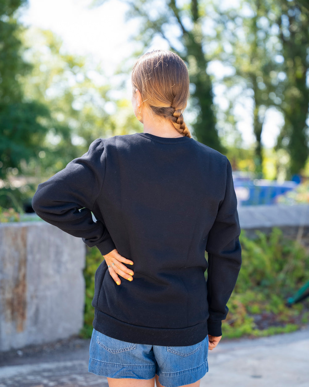 Damen Fougere Rundhals-Sweatshirt