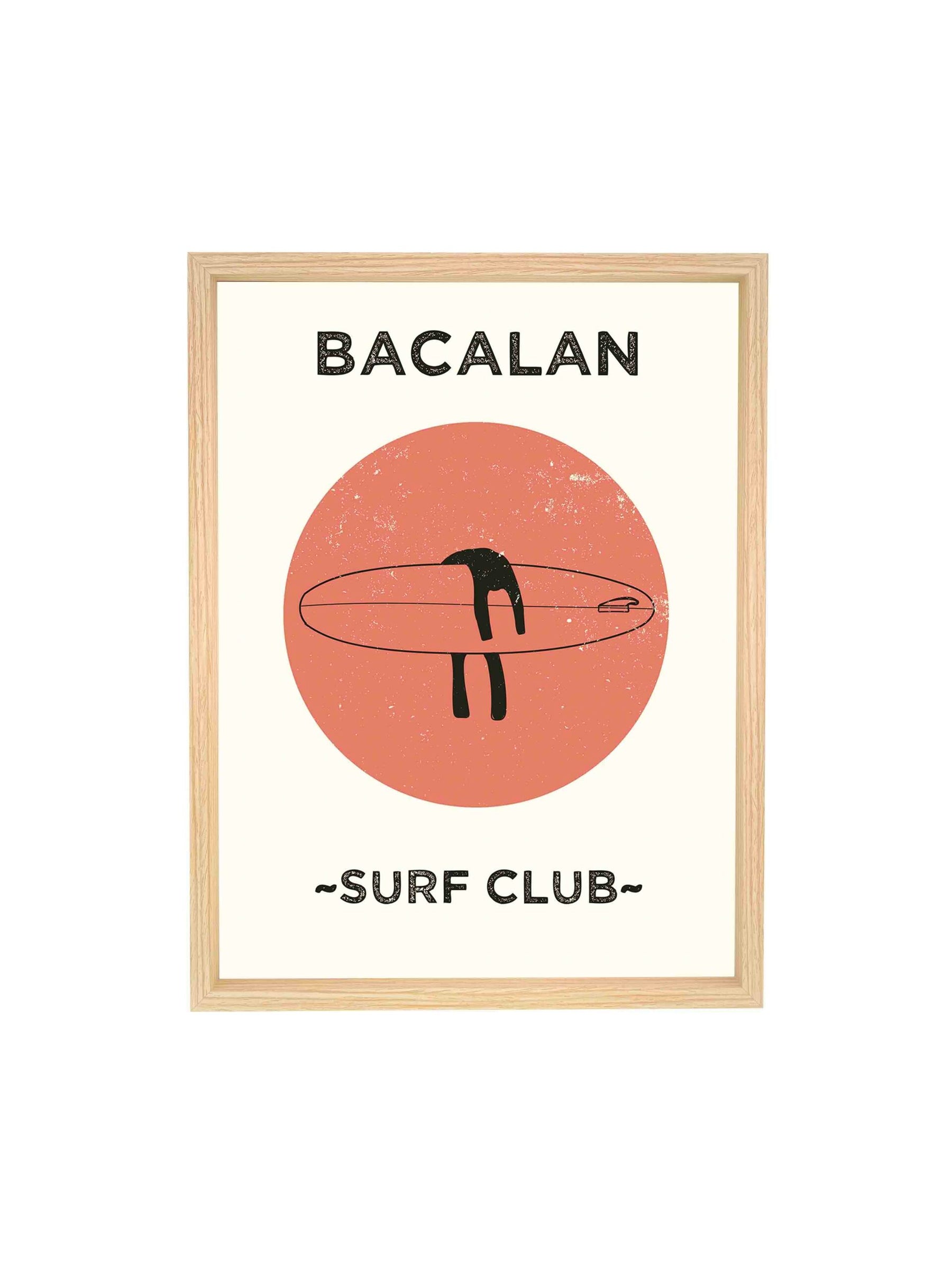 Affiche "Bacalan surf club"