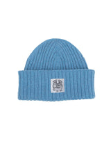 Hellblaue Beanie-Mütze „Made in France“ – Unisex