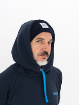 Blaue Beaniemütze Made in France - Unisex