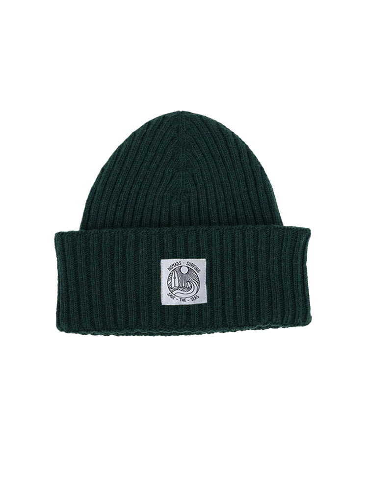 Beanie made in France, Green - Unisex