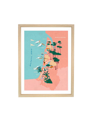 Affiche Surf spots