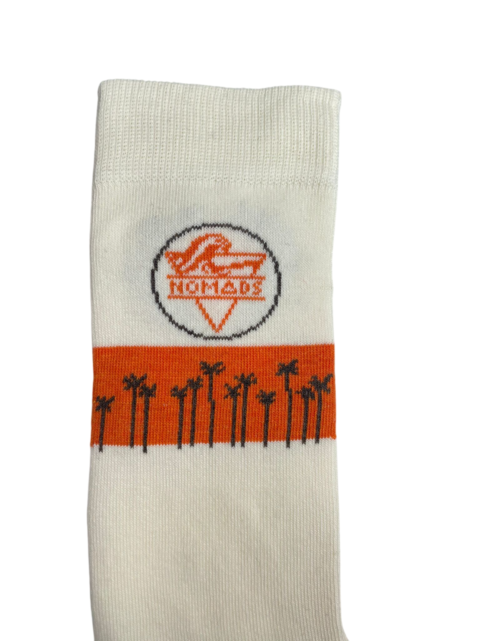 Stadtsocken mit Palmen