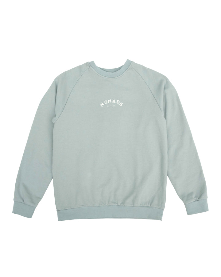 Sweat col rond enfant Vert de Gris