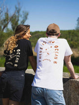 Schwarzes Damen-T-Shirt No Ocean B - 2024