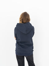 Marineblauer Hoodie für Damen