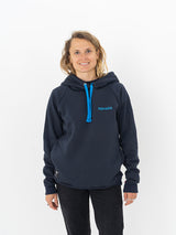 Marineblauer Hoodie für Damen