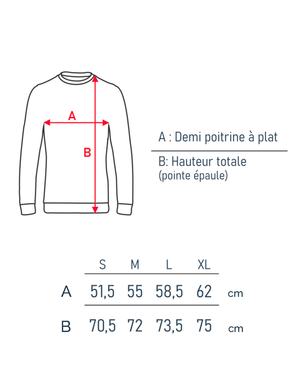 Men's Crew Neck Sweatshirt Grey