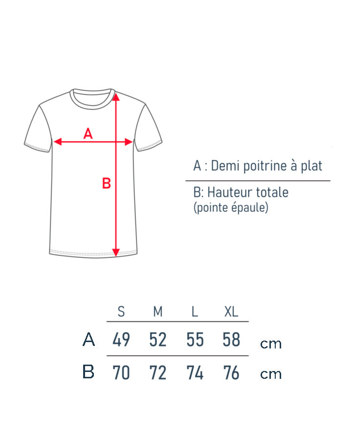 Schwarzes Herren-T-Shirt No Ocean B