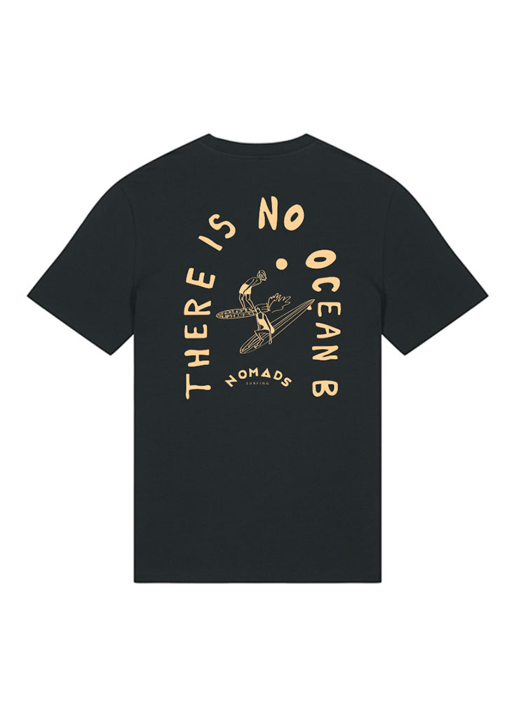 Schwarzes Damen-T-Shirt No Ocean B - 2024