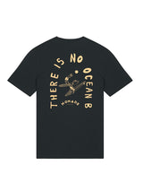 Schwarzes Damen-T-Shirt No Ocean B - 2024