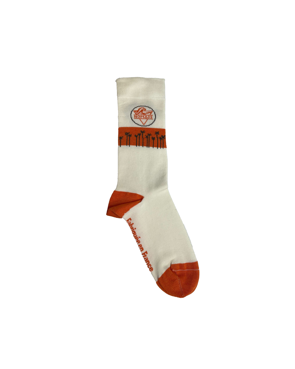 Stadtsocken mit Palmen