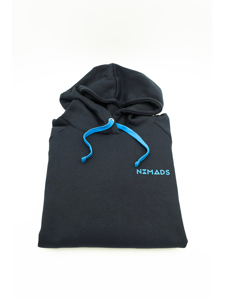 Marineblauer Hoodie für Damen